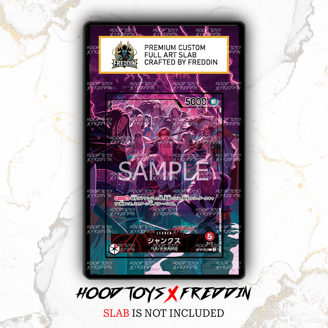 Shanks [2nd Anniversary] OP09-001 | FREDDIN Full Art Slab