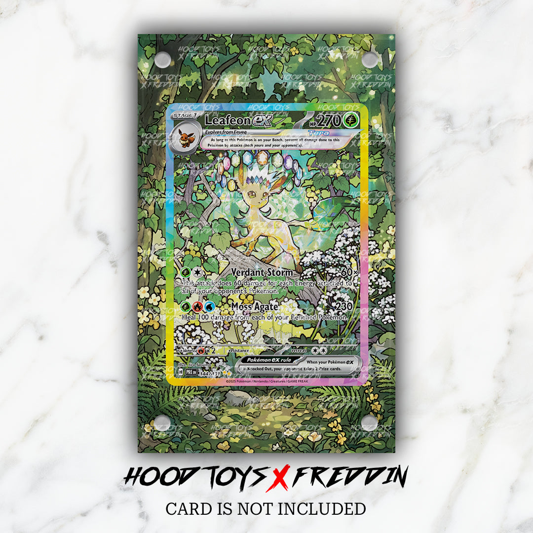 Leafeon EX #144 | FREDDIN Full Art Case