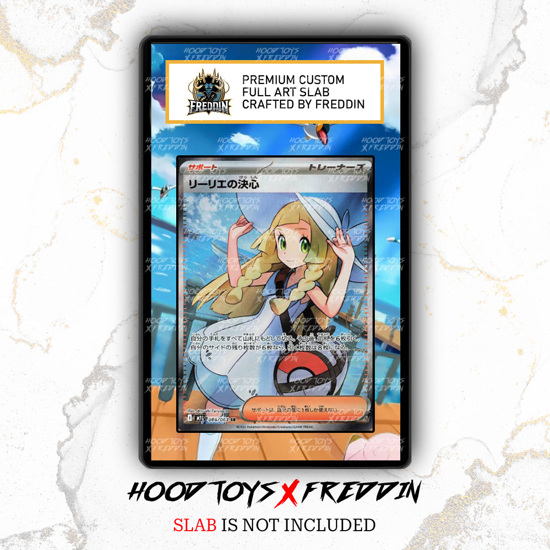 Lillie's Determination #169 | FREDDIN Full Art Slab