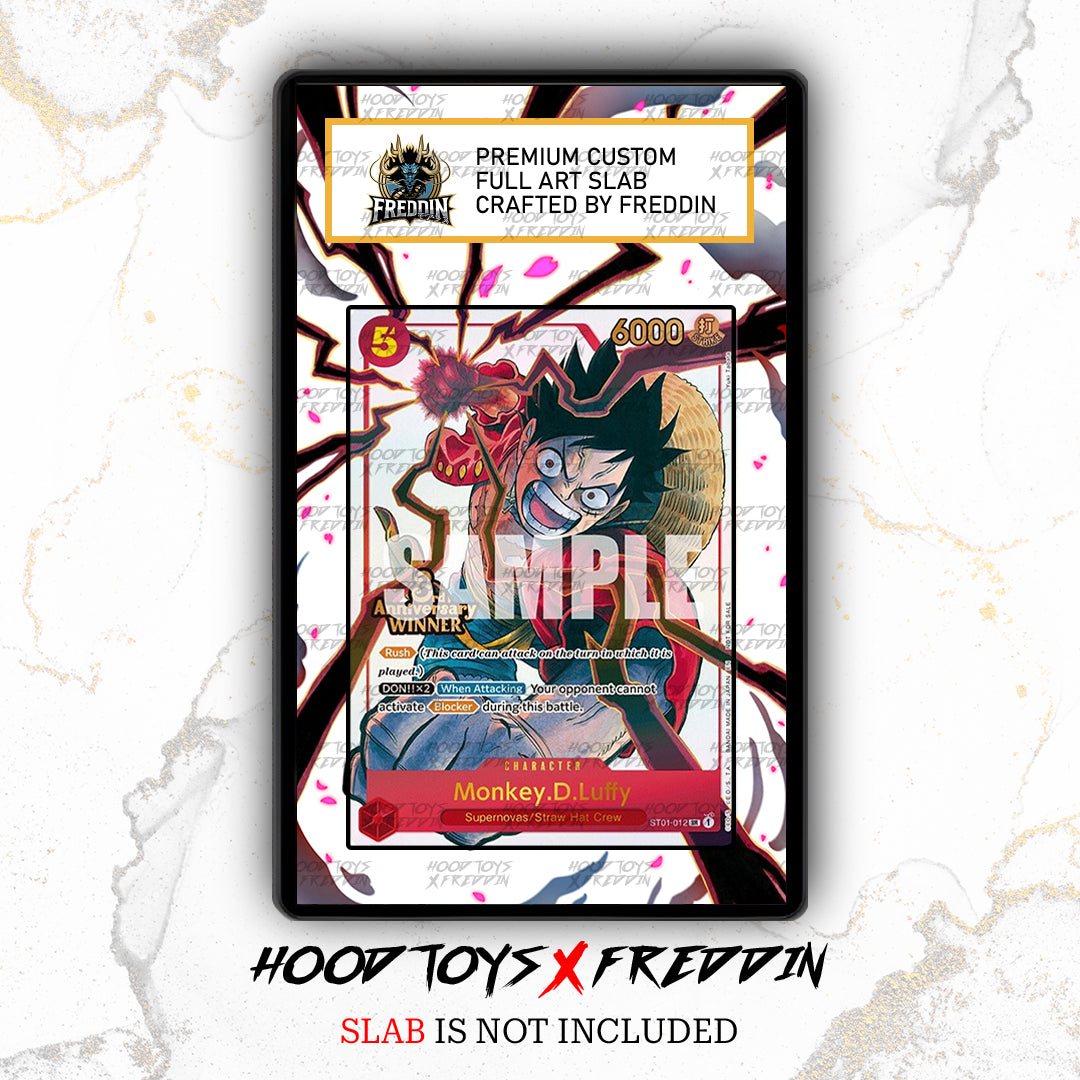 Monkey.D.Luffy [3rd Anniversary] ST01-012 | FREDDIN Full Art Slab