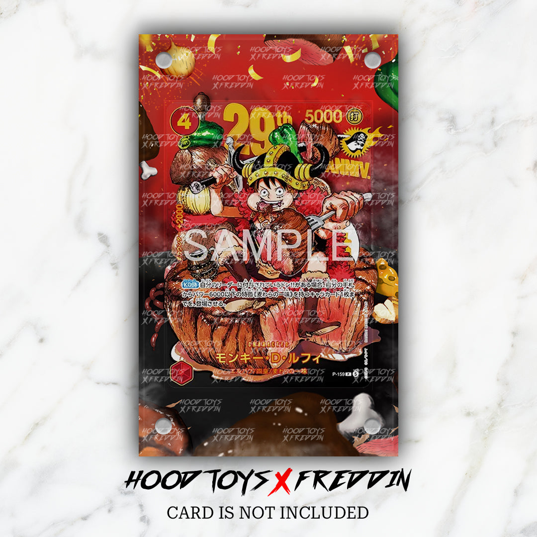 Monkey.D.Luffy [29th Anniversary] P-159 | FREDDIN Full Art Case