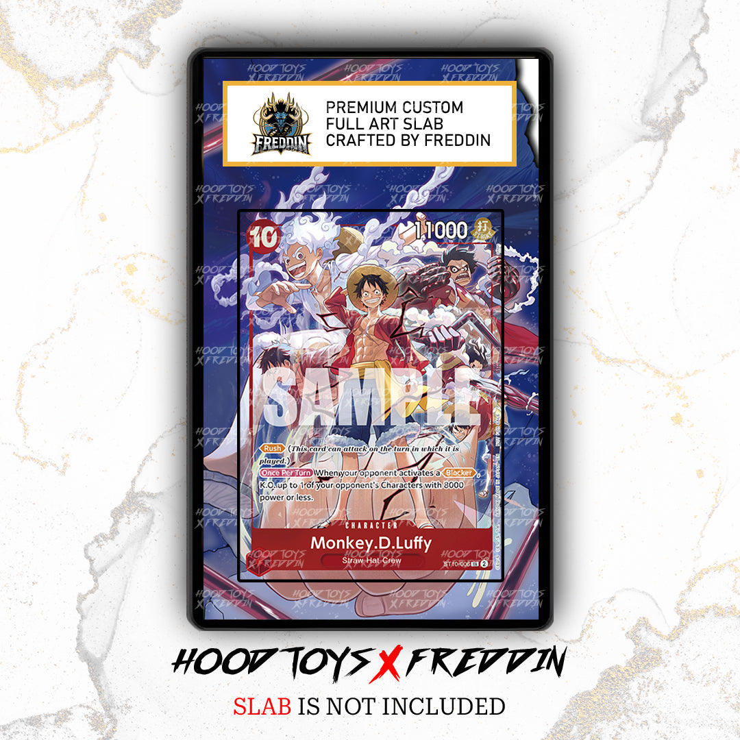 Monkey.D.Luffy [Dallas Day] ST10-006 | FREDDIN Full Art Slab