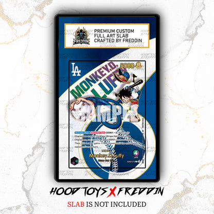 Monkey.D.Luffy [Dodgers] EB02-010 | FREDDIN Full Art Slab