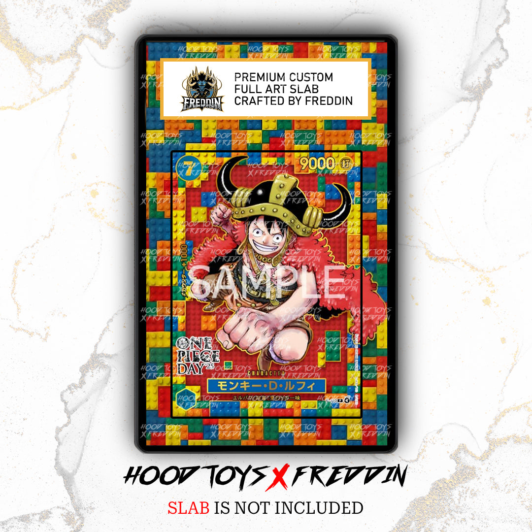 Monkey.D.Luffy [One Piece Day] P-110 | FREDDIN Full Art Slab