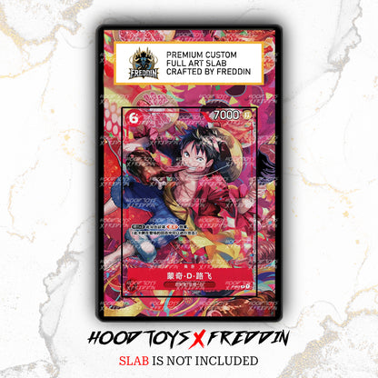 Monkey D Luffy [New Year] (CN) P-001 | FREDDIN Full Art Slab