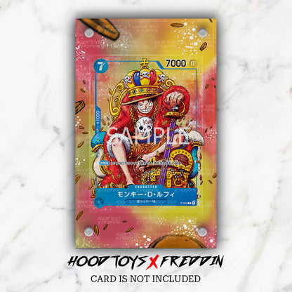 Monkey.D.Luffy [Weekly Shonen Jump Foil] P-043  | FREDDIN Full Art Case