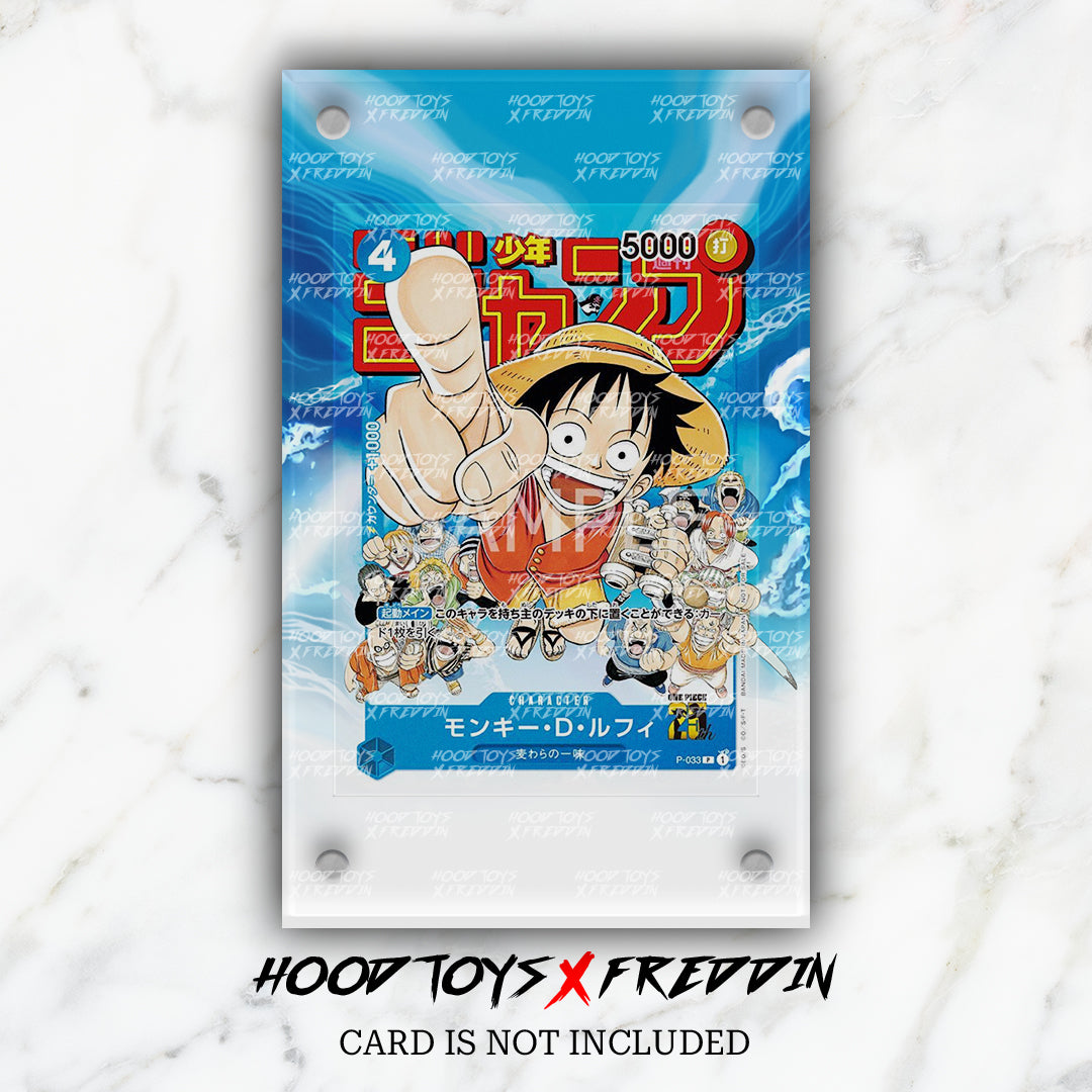 Monkey.D.Luffy [Shonen Jump] P-033 | FREDDIN Full Art Case