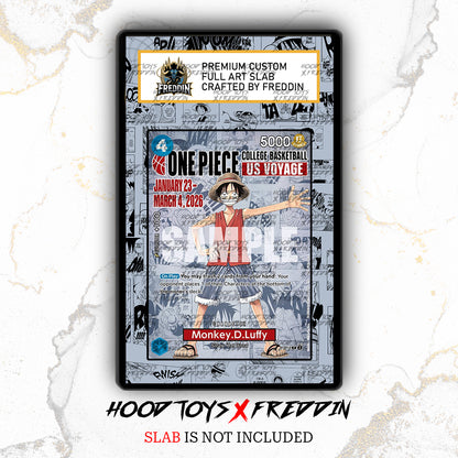 Monkey.D.Luffy [College Basketball US Voyage] P-055 | FREDDIN Full Art Slab