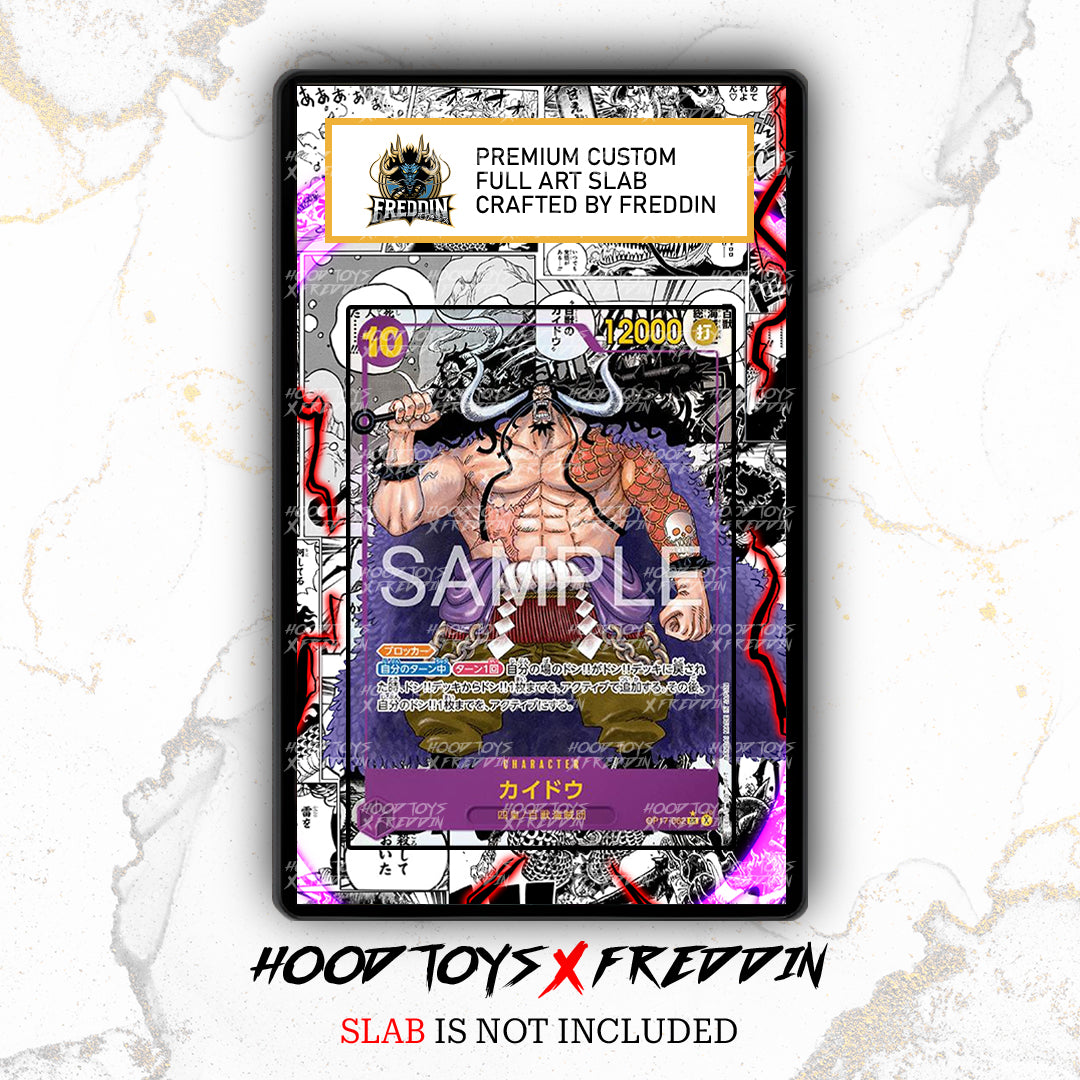 Kaido [Manga] OP17-062 | FREDDIN Full Art Slab