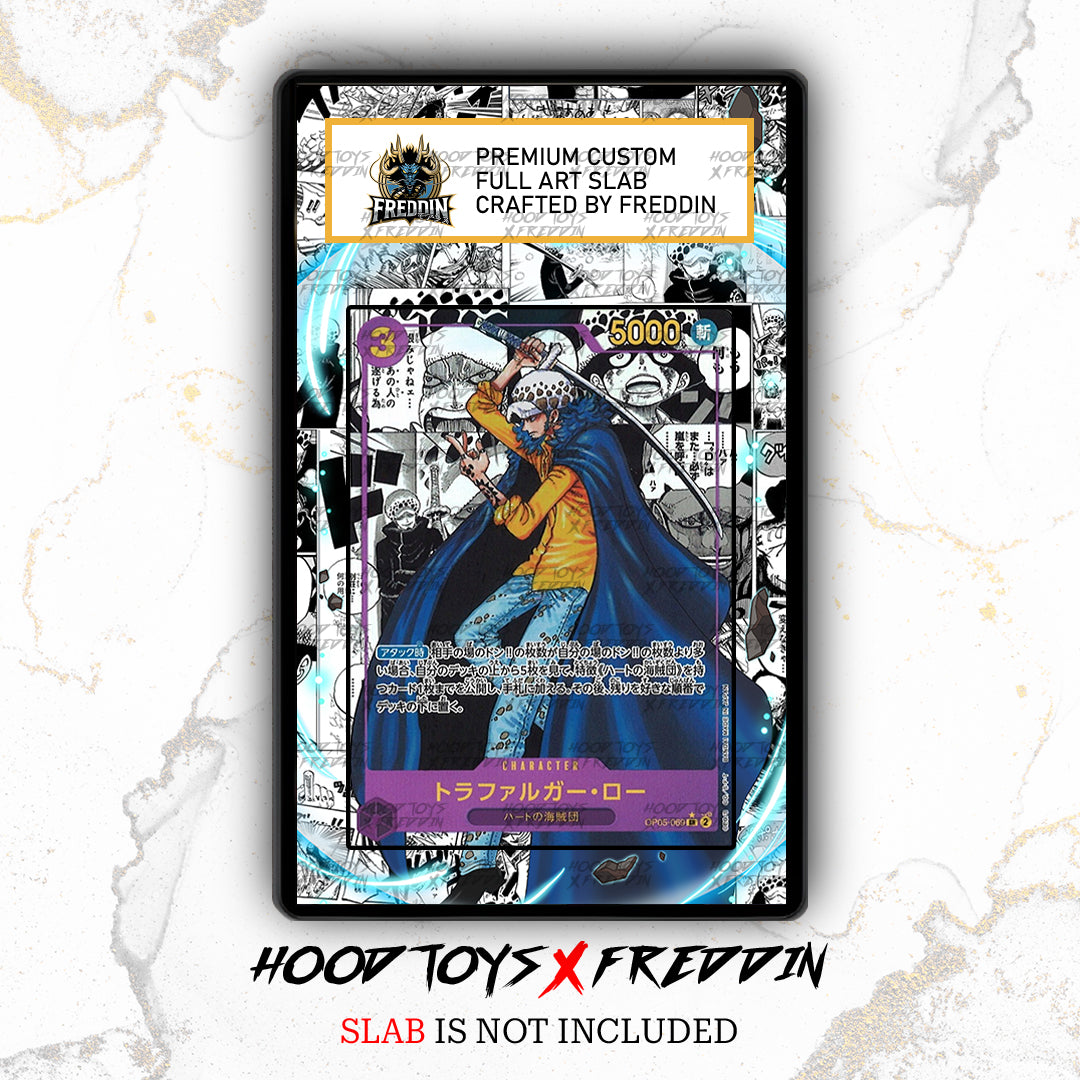 Trafalgar Law [Alternate Art Manga] OP05-069 | FREDDIN Full Art Slab