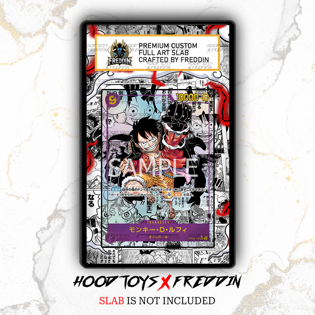 Monkey.D.Luffy [Manga] OP09-119 | FREDDIN Full Art Slab