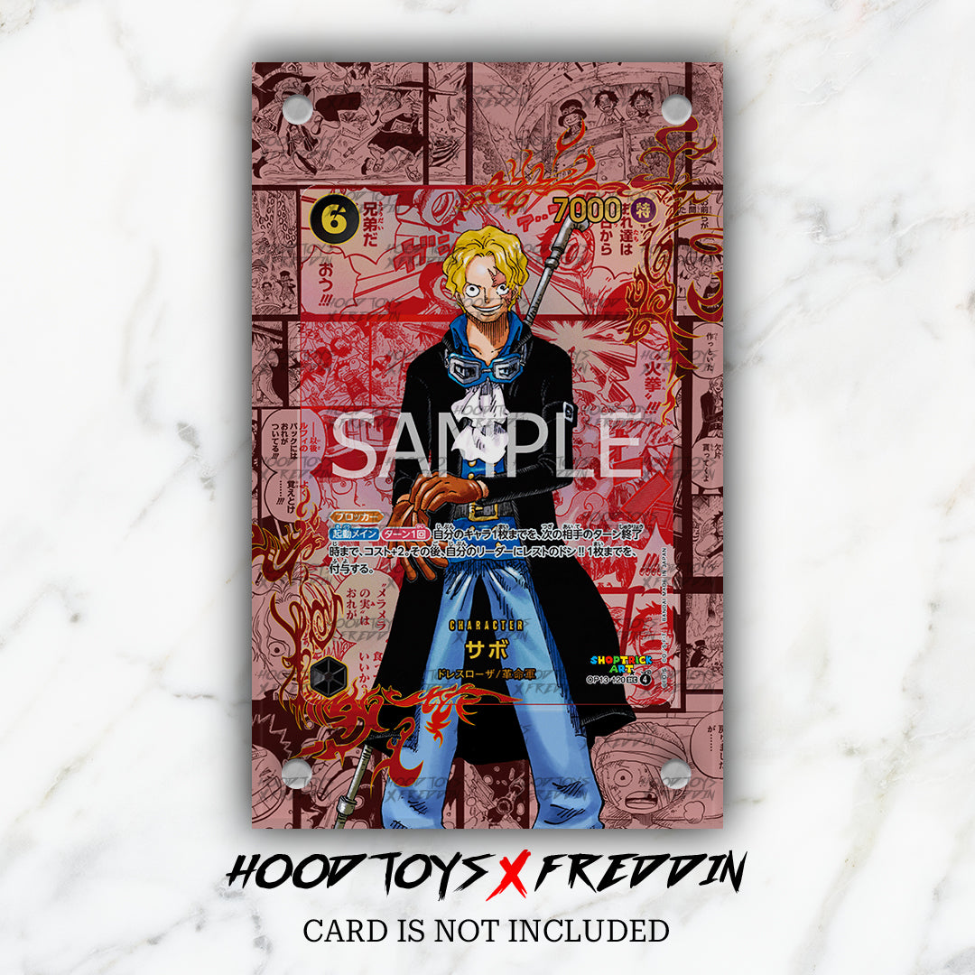 Sabo [Red Manga] OP13-120 | FREDDIN Full Art Case
