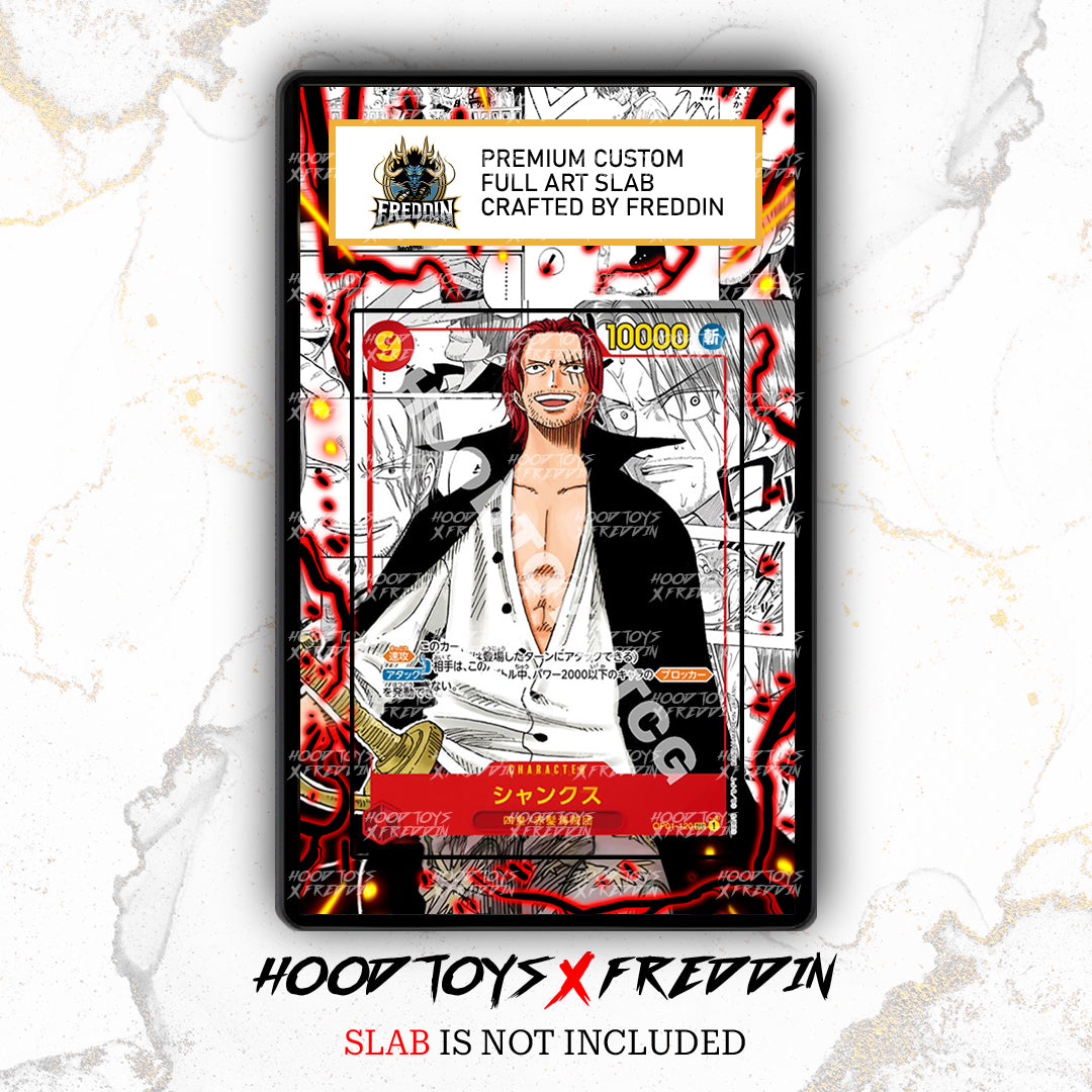 Shanks [Manga Alternate Art] OP01-120 | FREDDIN Full Art Slab