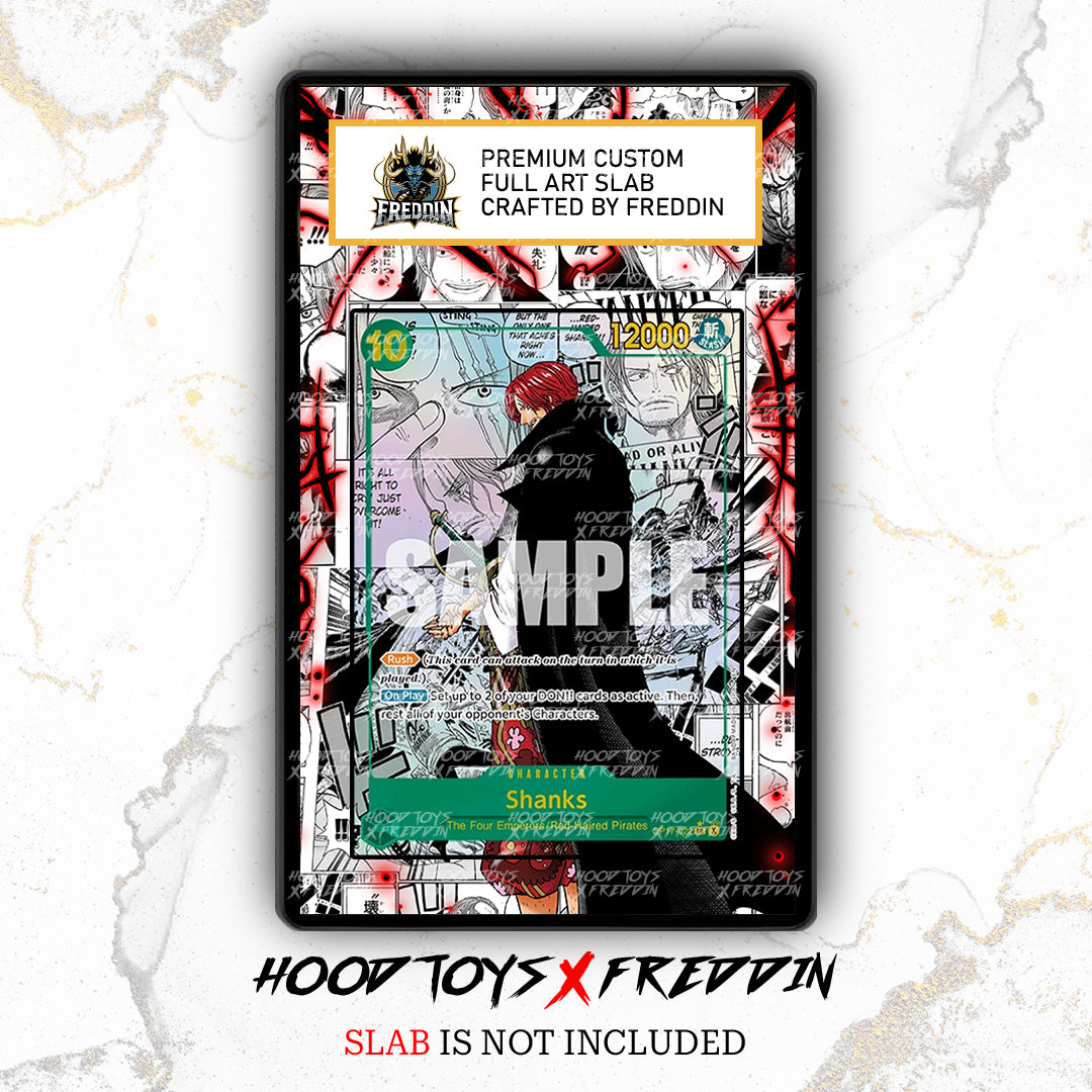 Shanks [Manga] OP17-022 | FREDDIN Full Art Slab