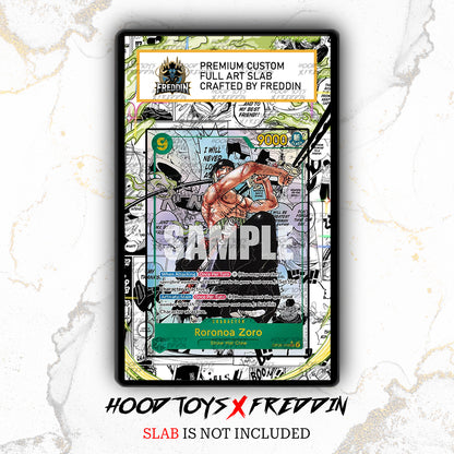 Roronoa Zoro [Manga PRB01] OP06-118 | FREDDIN Full Art Slab