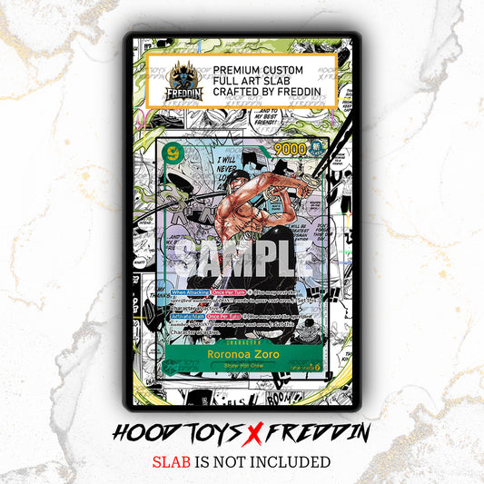 Roronoa Zoro [Manga PRB01] OP06-118 | FREDDIN Full Art Slab