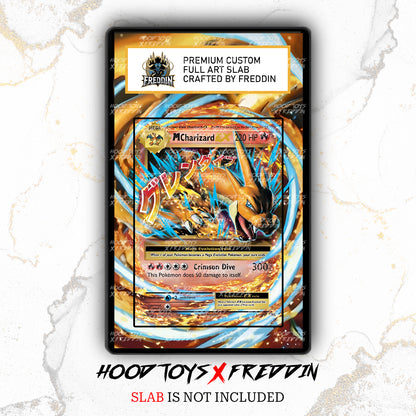 M Charizard EX #13 | FREDDIN Full Art Slab