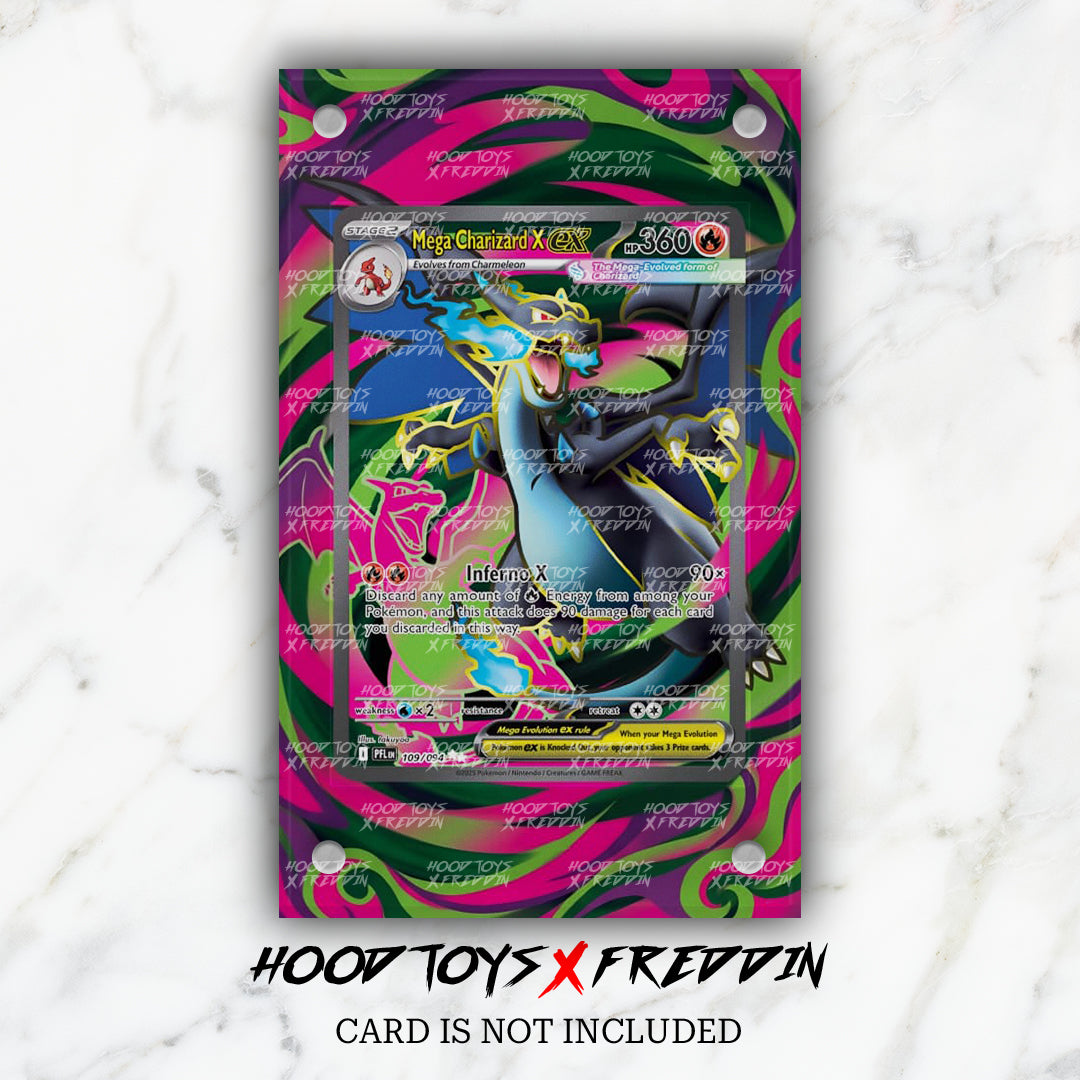 Mega Charizard X ex #109 | FREDDIN Full Art Case