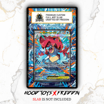 Mega Feraligatr Ex #274 | FREDDIN Full Art Slab