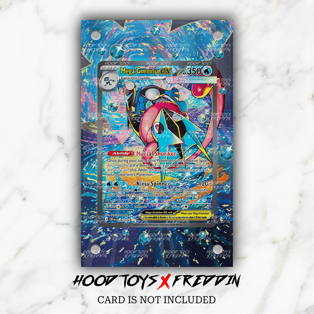 Mega Greninja ex #116 | FREDDIN Full Art Case