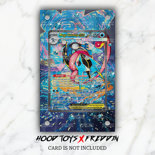 Mega Greninja ex #116 | FREDDIN Full Art Case