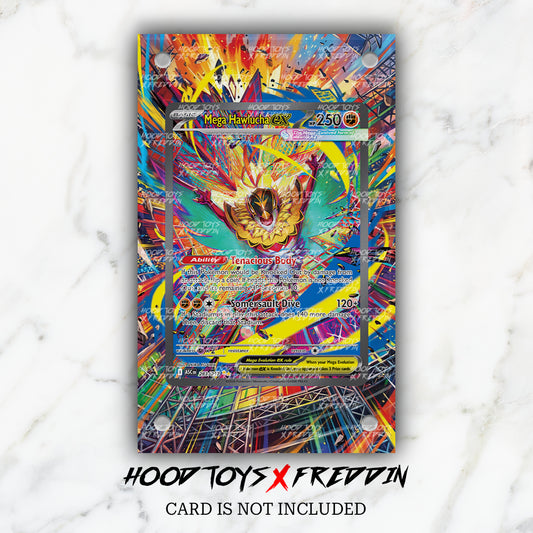 Mega Hawlucha ex #283 | FREDDIN Full Art Case