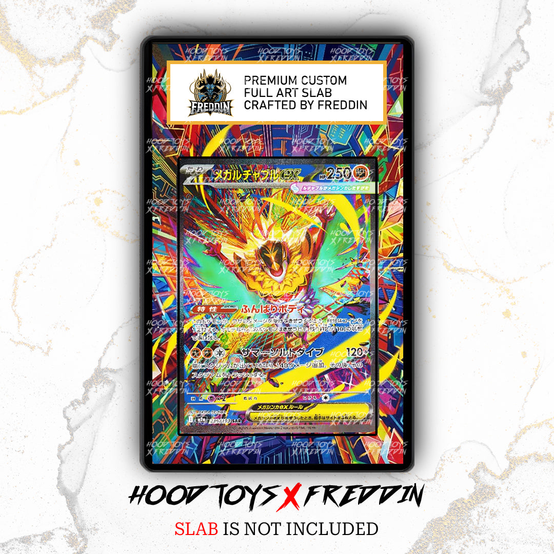 Mega Hawlucha ex #268 | FREDDIN Full Art Slab