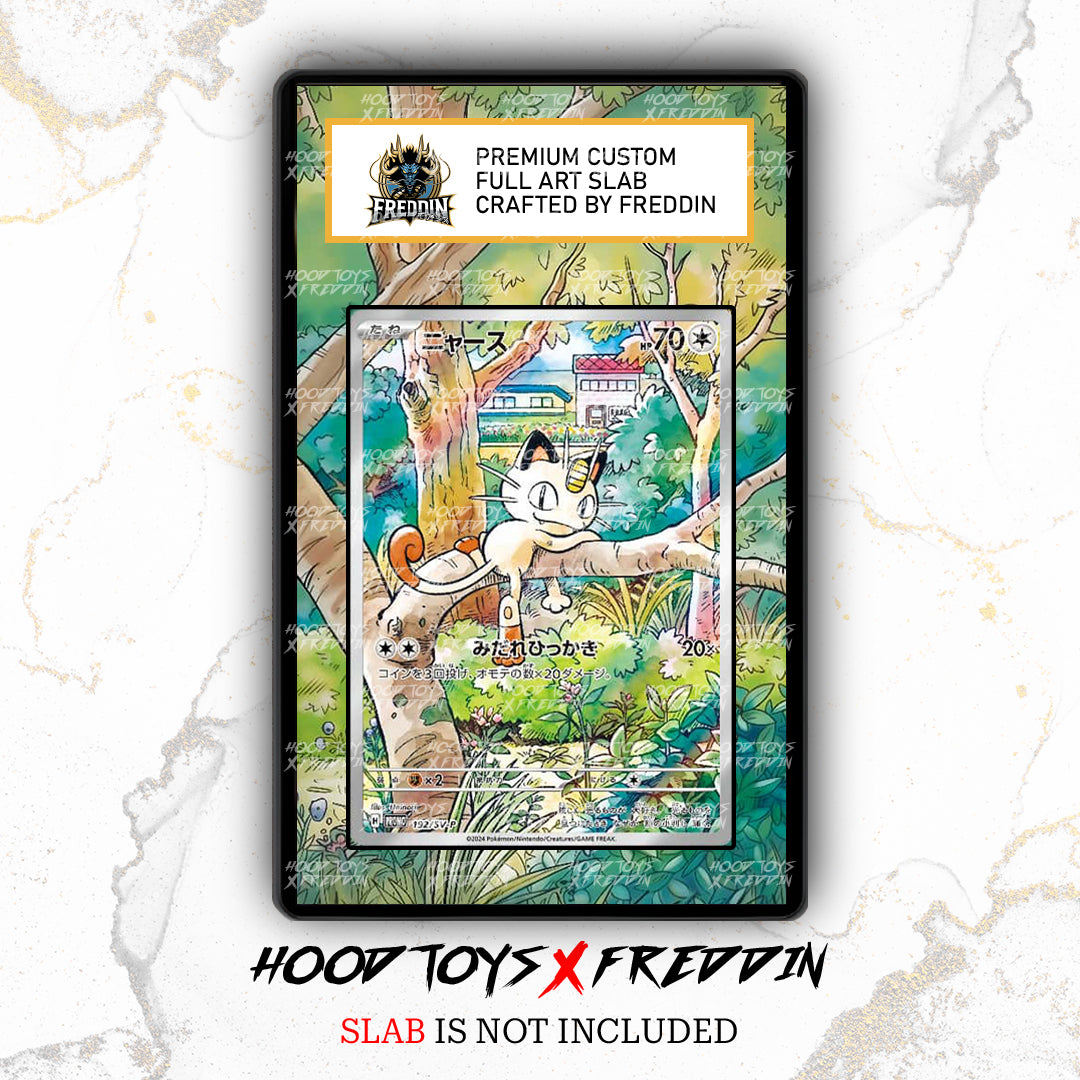 Meowth #106 | FREDDIN Full Art Slab