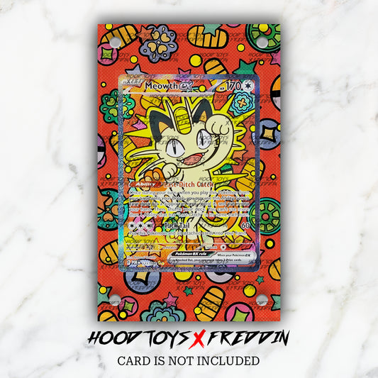 Meowth EX #121 | FREDDIN Full Art Case