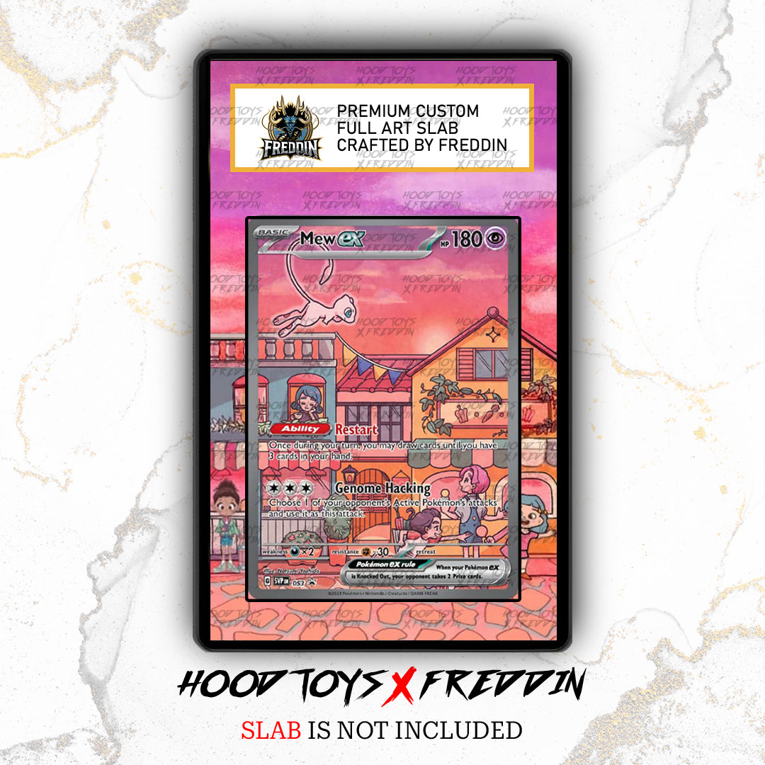 Mew ex #53 | FREDDIN Full Art Slab