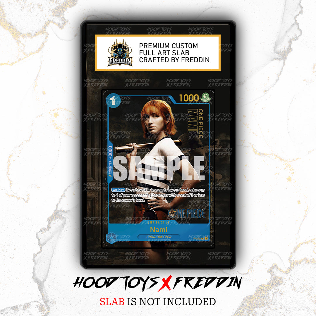 Nami [Live Action] P-053  | FREDDIN Full Art Slab