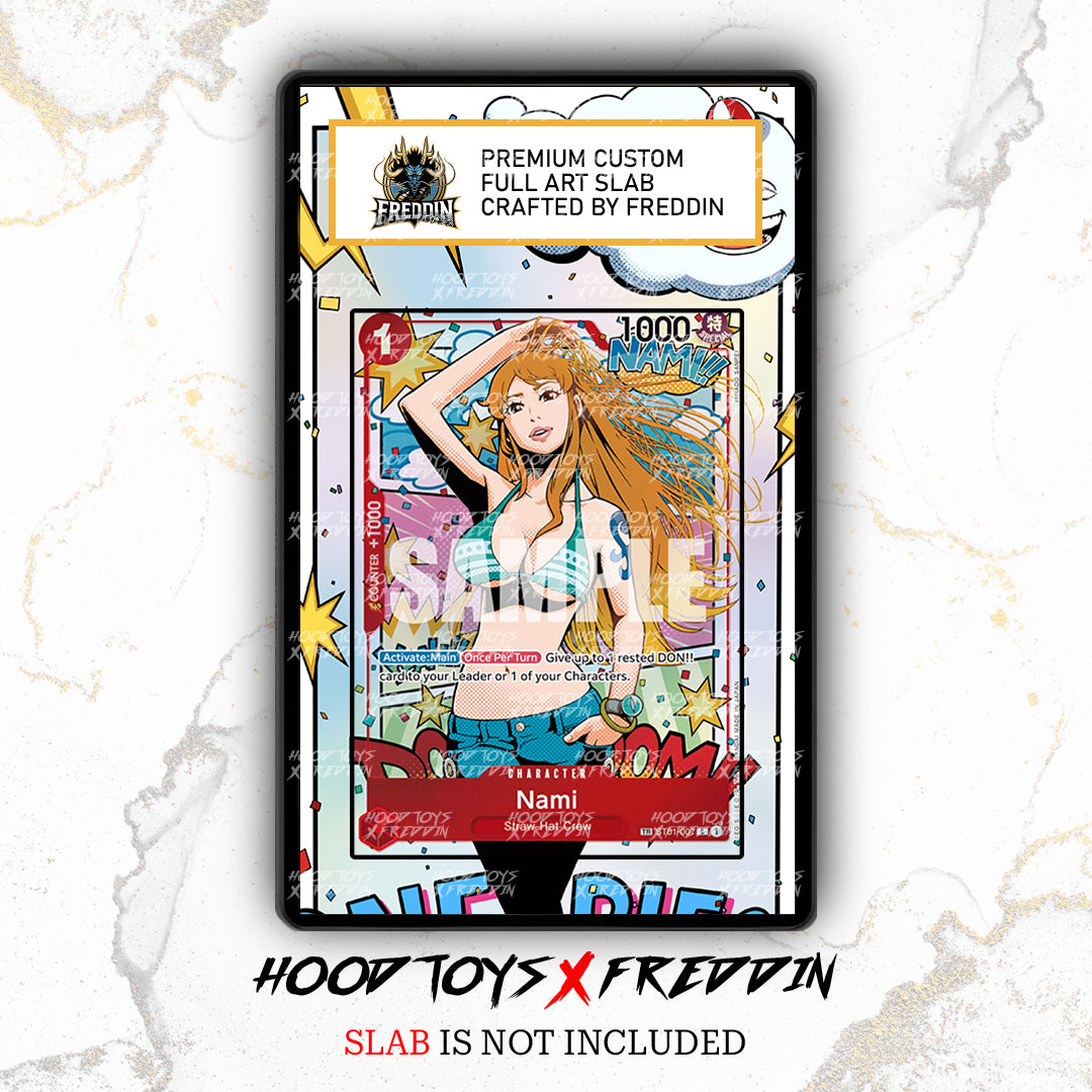 Nami [Treasure Rare] ST01-007 | FREDDIN Full Art Slab