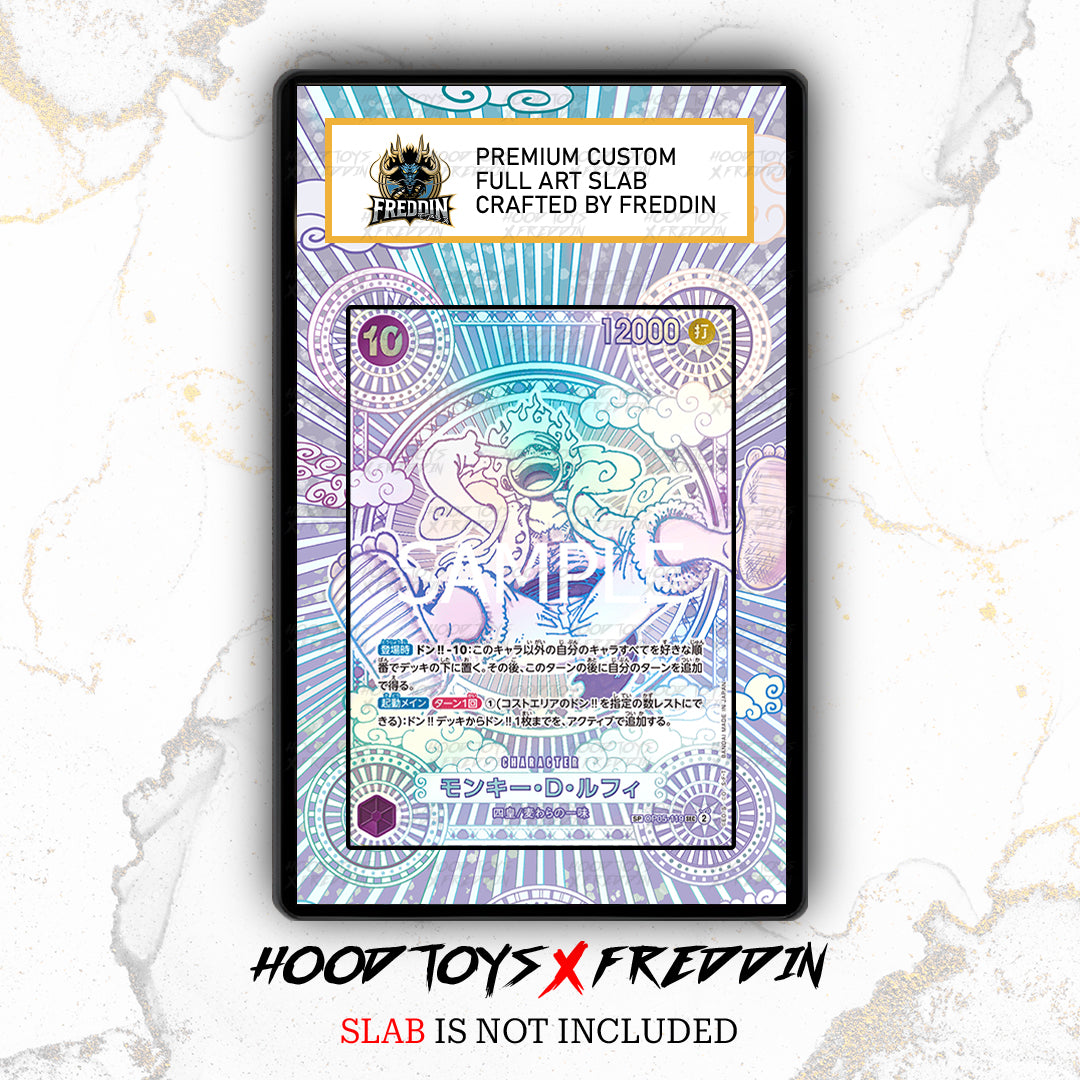 Monkey.D.Luffy [SP Silver] OP05-119 | FREDDIN Full Art Slab