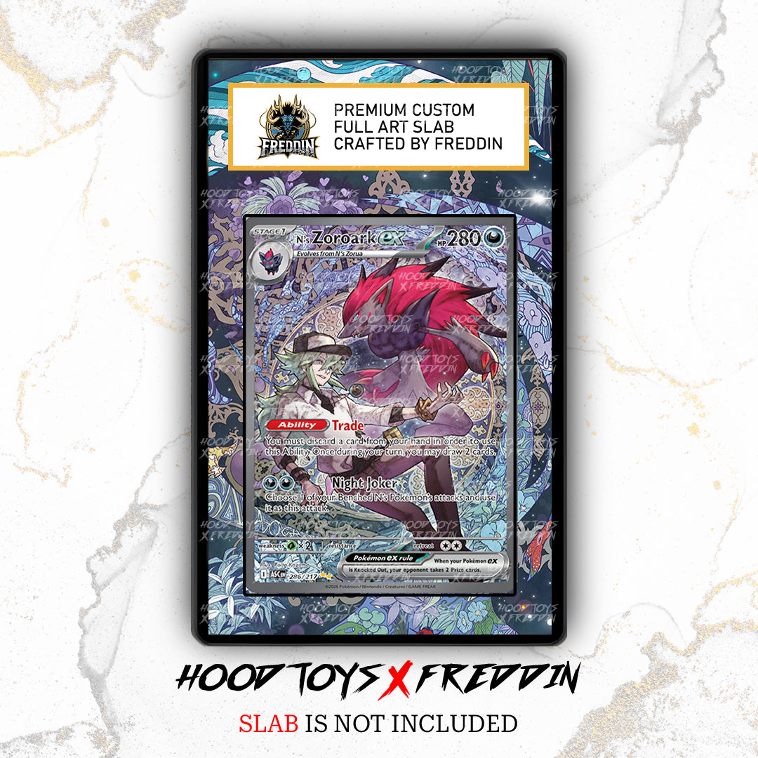 N's Zoroark EX #286 | FREDDIN Full Art Slab