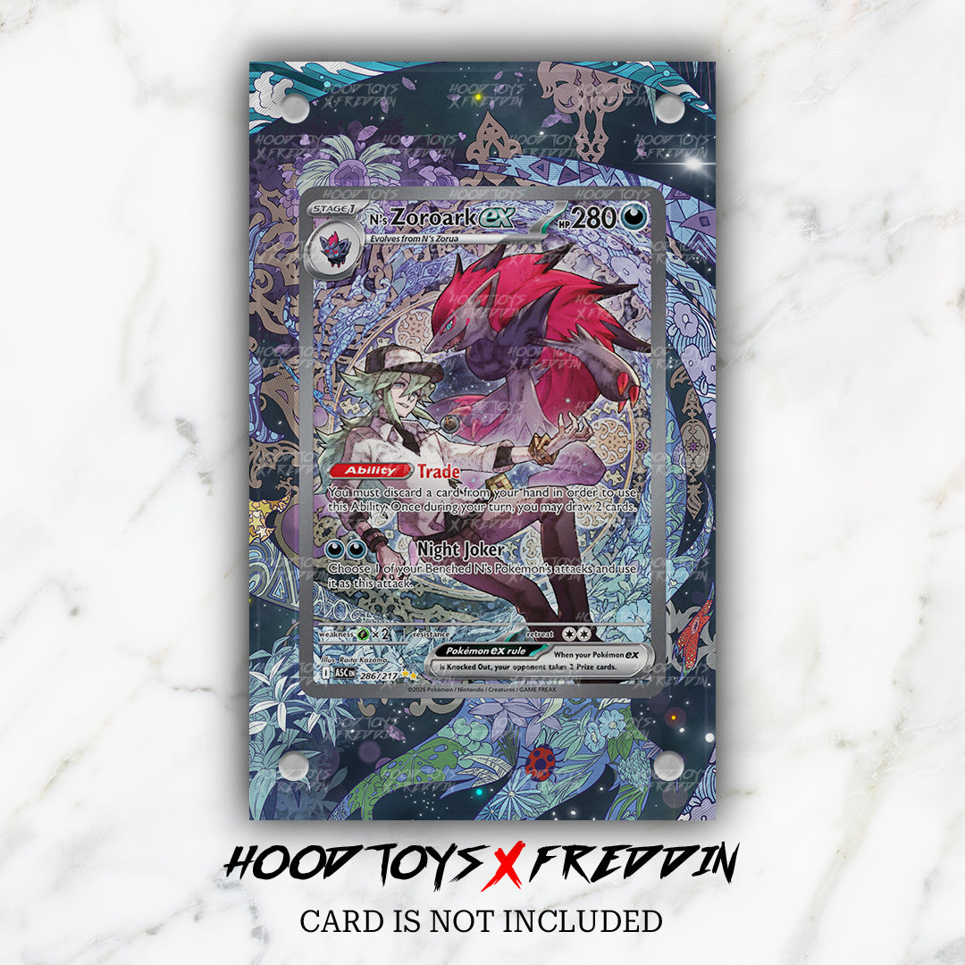 N's Zoroark ex #242 | FREDDIN Full Art Case
