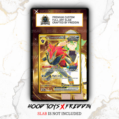 N's Zoroark Ex #189 | FREDDIN Full Art Slab
