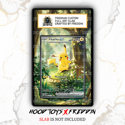 Pikachu ex #276 | FREDDIN Full Art Slab