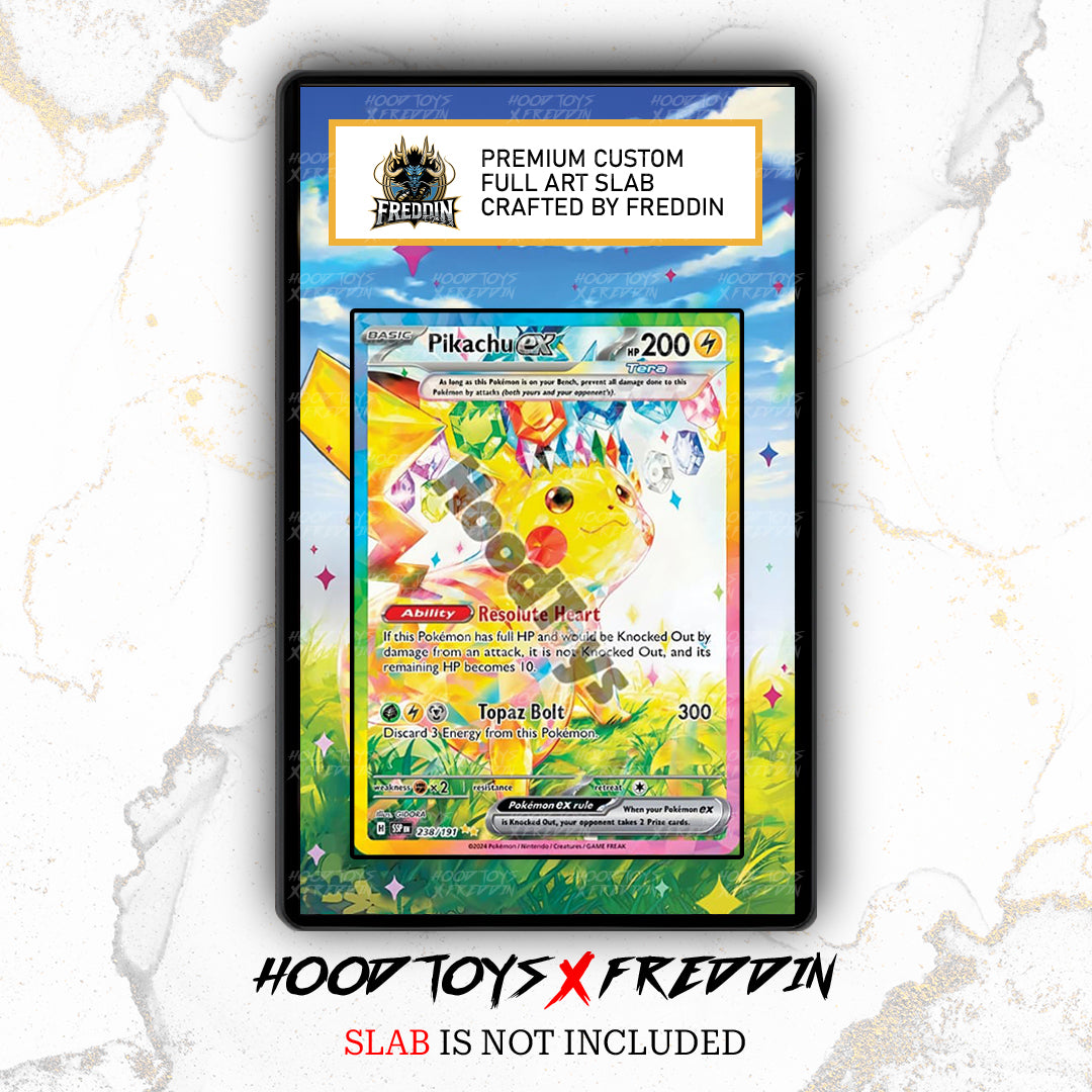 Pikachu EX #238 | FREDDIN Full Art Slab