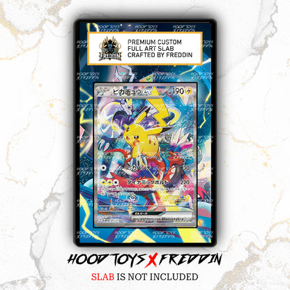 Pikachu ex #1 | FREDDIN Full Art Slab
