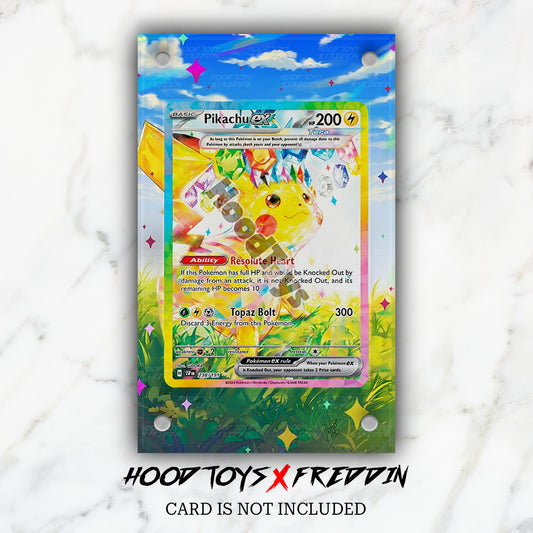 Pikachu EX #238 | FREDDIN Full Art Case