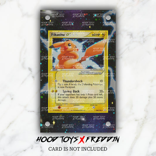 Pikachu [Gold Star] #104 | FREDDIN Full Art Case