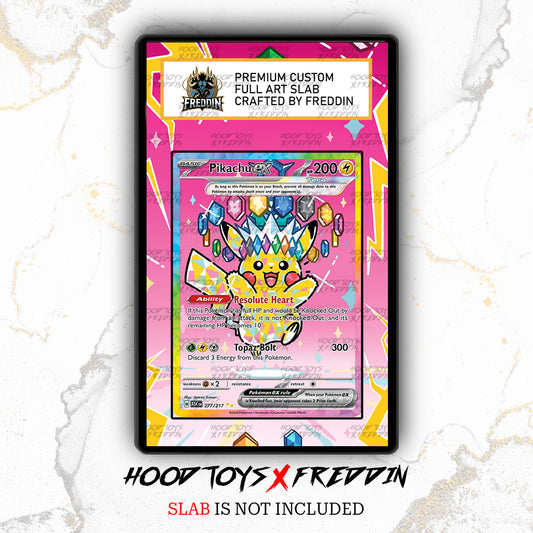 Pikachu ex #277 | FREDDIN Full Art Slab