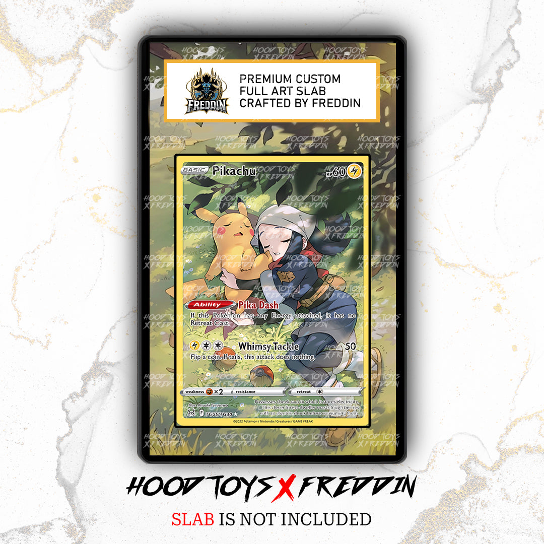 Pikachu #TG05 | FREDDIN Full Art Slab