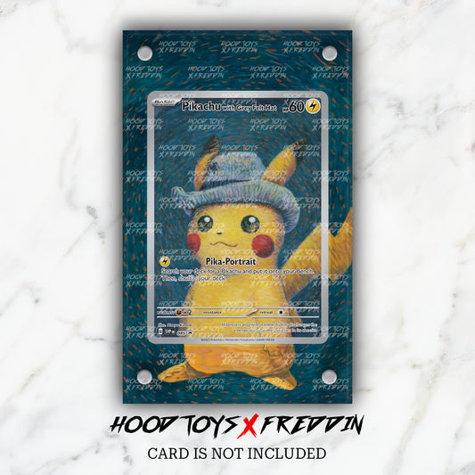 Pikachu with Grey Felt Hat #85 | FREDDIN Full Art Case