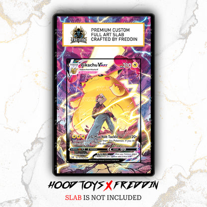 Pikachu VMAX #TG17 | FREDDIN Full Art Slab