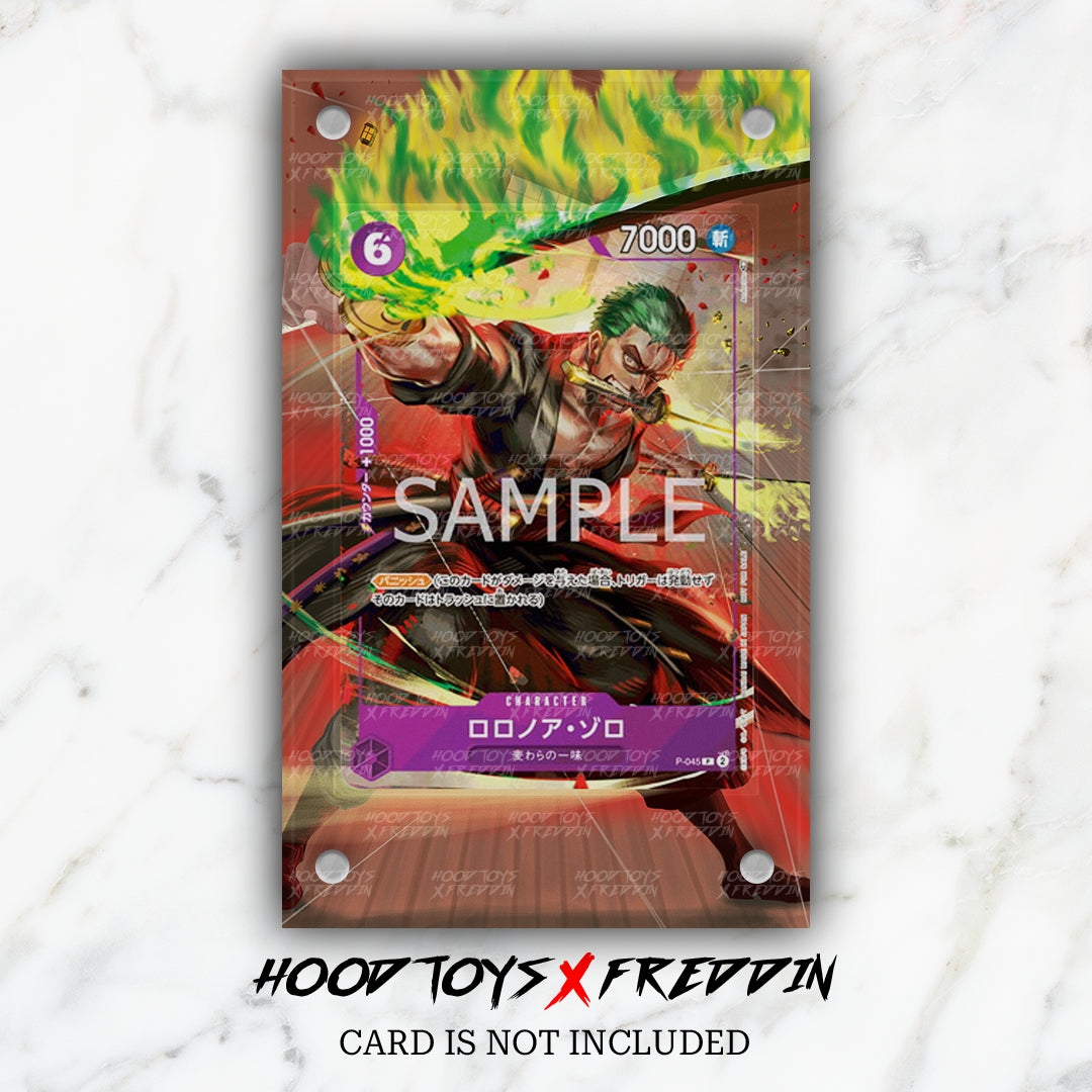 Roronoa Zoro P-045 | FREDDIN Full Art Case