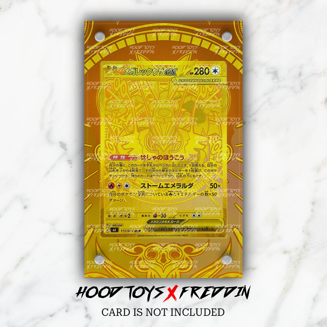 Mega Rayquaza ex #113 | FREDDIN Full Art Case