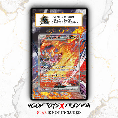Team Rocket's Moltres ex #124 | FREDDIN Full Art Slab