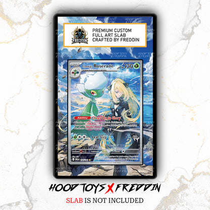 Cynthia's Roserade #184 | FREDDIN Full Art Slab