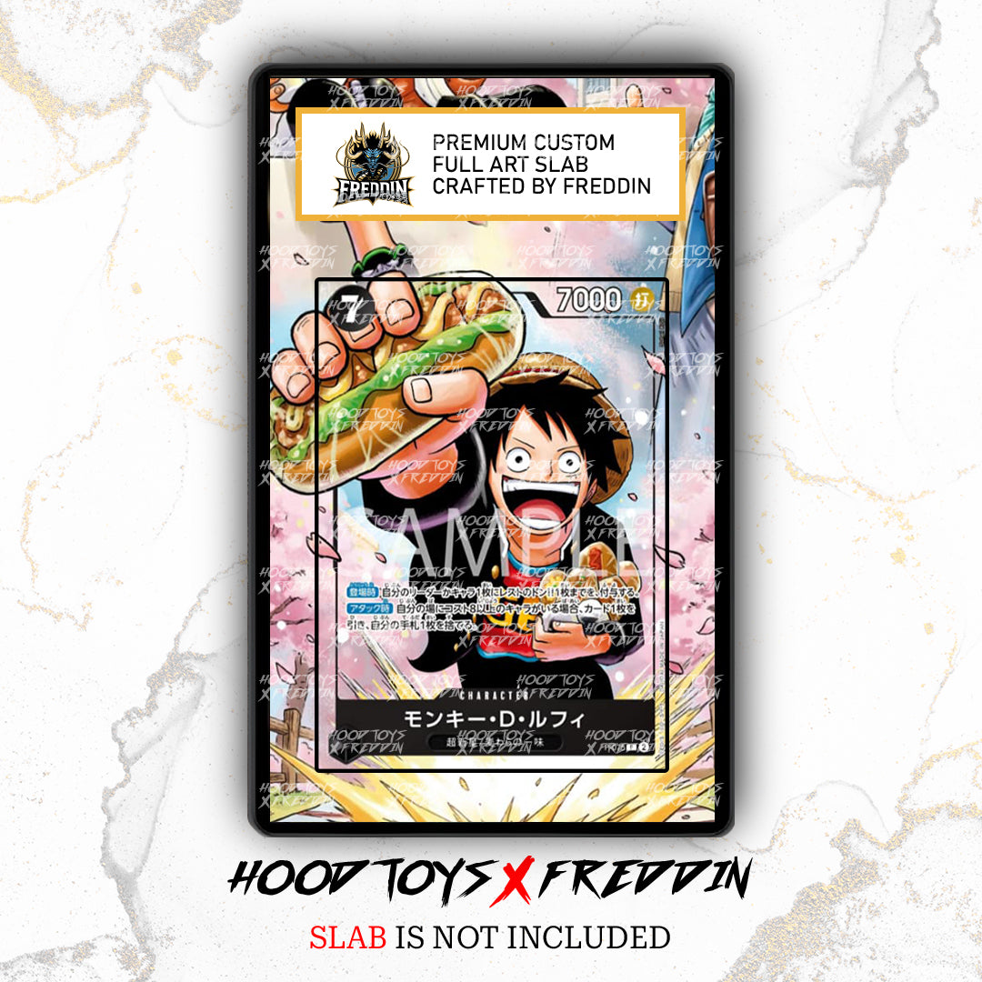 Monkey.D.Luffy [Saikyo Jump] P-075 | FREDDIN Full Art Slab